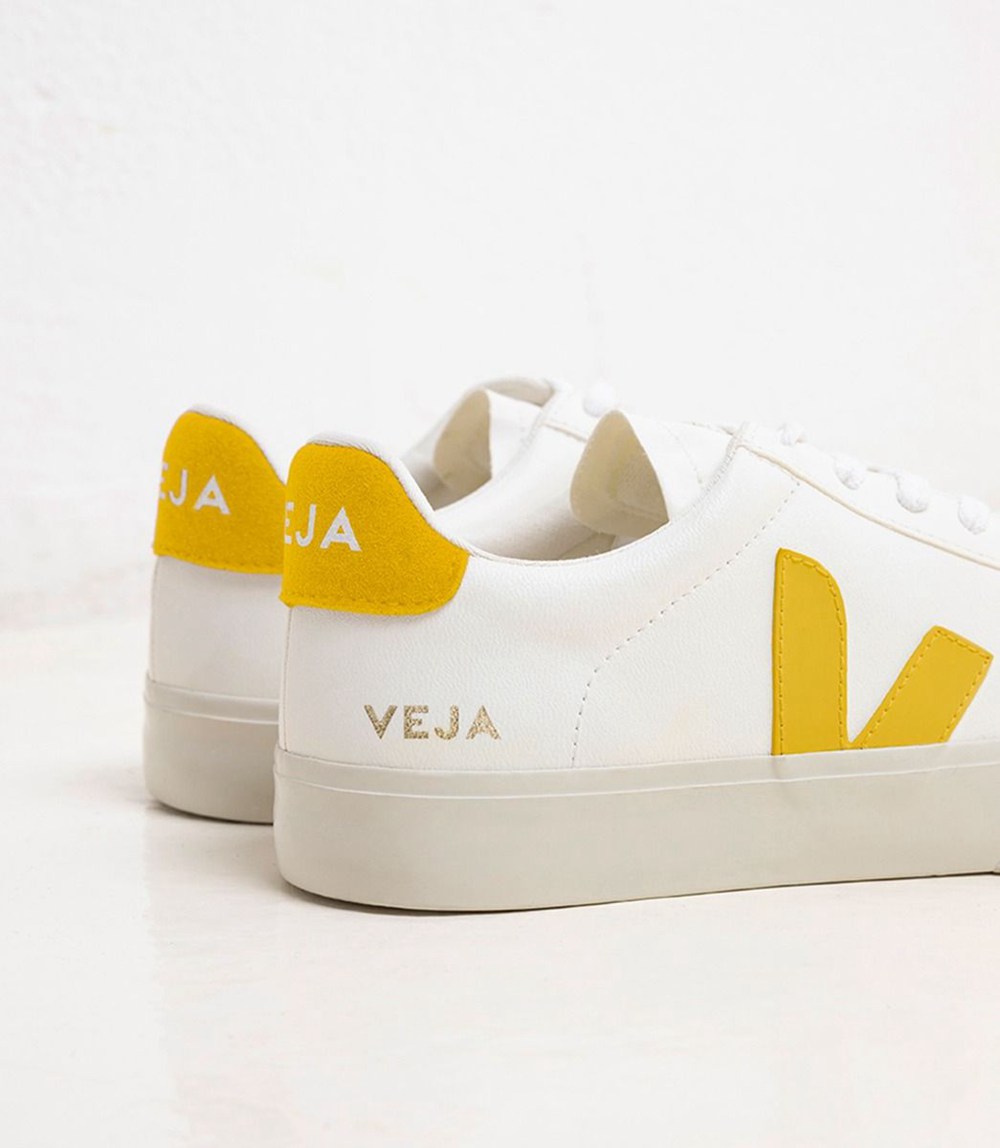 Tenis Veja Hombre - Campo Chromefree - Blancos - 541LGVXRD